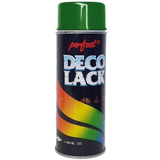 Акрилова аерозольна фарба Deco Lack Perfect RAL 6029 Зелена 400 мл