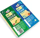 Сир Gouda + Edam 500г (2*250 нарізаний), фото 2