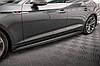 Пороги Audi A5 F5 S-line/S5 B9 Sportback (17-20) тюнінг обвіс спідниця елерон (версія Street Pro), фото 4