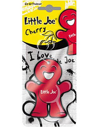 Ароматизатор паперовий лист Little Joe Cherry Червона вишня (LJP007)