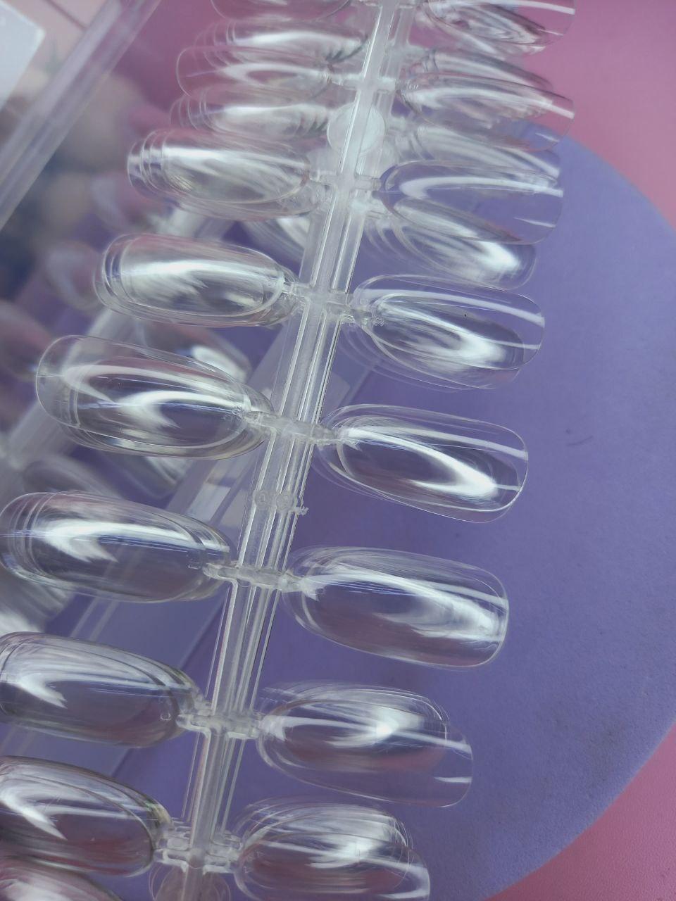 Гелеві типси для нарощування, овал