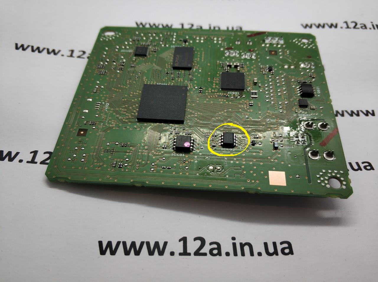 Скидання памперсу (прошита мікросхема) 24C64 для Canon PIXMA MG5540