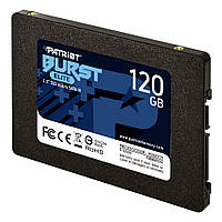 Накопитель SSD 2.5" 120GB Patriot Burst Elite (PBE120GS25SSDR) QLC R450MBs W320MBs SATA III 7мм #