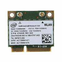 Wi-fi+BT модуль HalfSize Mini pcie Intel Centrino Wireless-N 1030 11230bnhmw 802.11 b,g,n , 300Mbps.