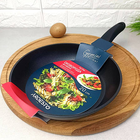 Невелика сковорода 20 см з антипригарним покриттям Ardesto Gemini Gourmet, фото 1
