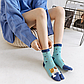 Шкарпетки з двома пальцями Лапки Котилія Kiki Sox 36-40 табі жіночі м'ятний, фото 6