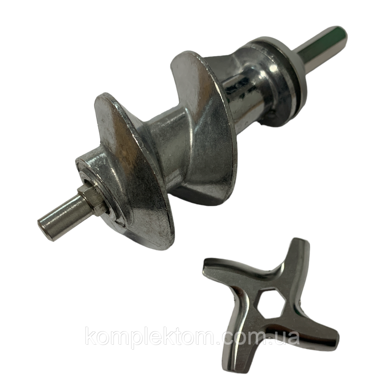 Шнек і ніж для м'ясорубки Moulinex XF911101, SS-192595