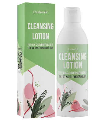 Тонік для жирної та комбінованої шкіри обличчя CHUDESNIK 250 ml