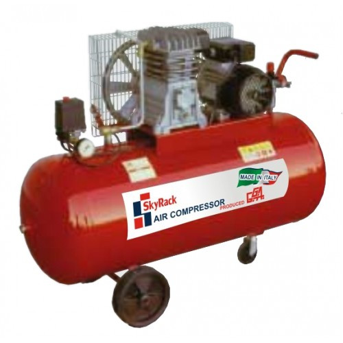 Компресор поршневий з ремінною передачею (150 л) - GG-510, фото 1