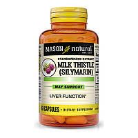 Натуральная добавка Mason Natural Milk Thistle (Silymarin), 60 капсул