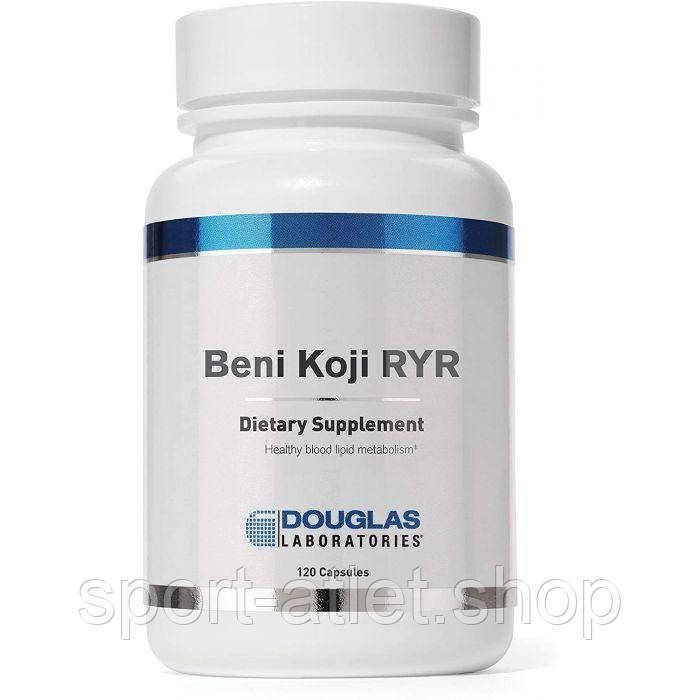 Натуральна добавка Douglas Laboratories Beni-Koji RYR, 120 капсул, фото 1