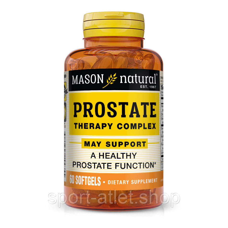 Натуральна добавка Mason Natural Prostate Therapy Complex, 60 капсул, фото 1