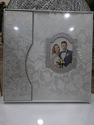 Фотоальбом весільний, на 40 магнітних сторінок, у коробці
