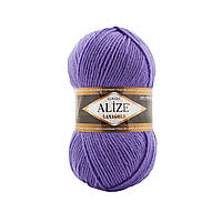 Alize LANAGOLD (Лана Голд) № 851 барвінок (Пряжа, нитки для в'язання напіввовна)