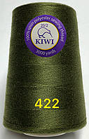 Нитки швейні армовані Kiwi 20/2 (3000 ярдів) 422