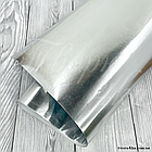 Фольгований папір тішью срібний 50 х 70см, фото 2