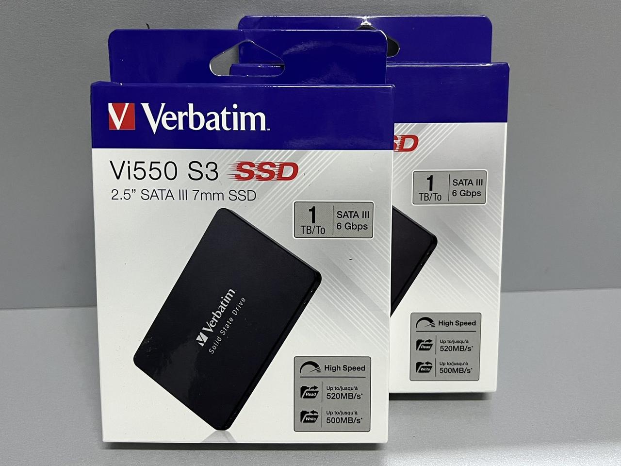 Внутренний твердотельный SSD-накопитель Verbatim Vi550 S3 Sata III 7 m