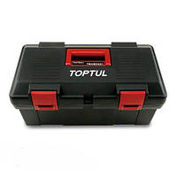 Ящик для инструментов Toptul 2 секции чёрный 445x240x202 мм. 160798