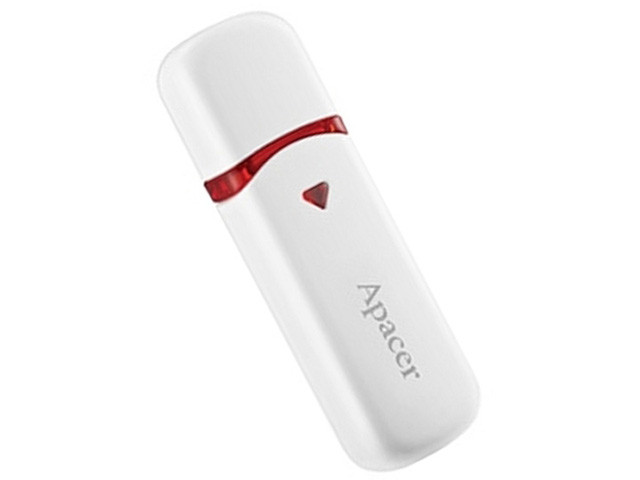 Флеш-пам`ять 64GB "Apacer" AH333/0714 USB2.0 white, фото 1