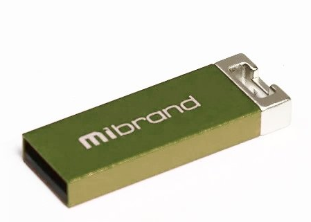 Флеш-пам`ять 64GB "Mibrand" Сhameleon USB2.0 light green №1637