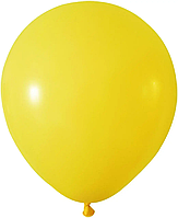 Латексна повітряна куля-гігант без малюнка Balonevi Жовта, 18" 45 см