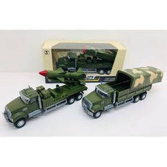 Игрушка DIY TOYS Машинка военная техника металл, в ассорт 3вида (CJ-2155535)