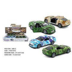 Игрушка DIY TOYS Машинка гоночная pull-back, двери откр, асс 4в(12 в дисп)