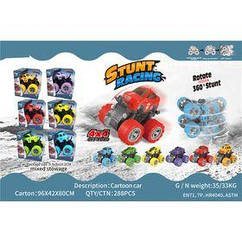 Іграшка DIY TOYS Машинка трюкова 4х4 позашляховик, в асорт 6 різновидів