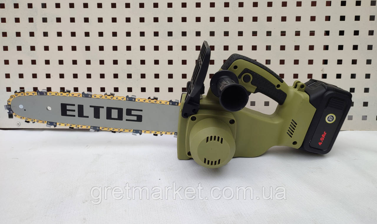 Пила акумуляторна ланцюгова ELTOS АПЦ-20V/12"-4