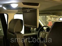 Автомобильно-потолочный телевизор, монитор универсальный портативный 17",видеоретранслятор JL1703FD, GN1
