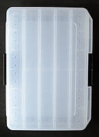 Коробка для хранения воблеров и блесен Альянс КВ-250/120 двухсторонняя, 13 отсеков, размер 260х187мм