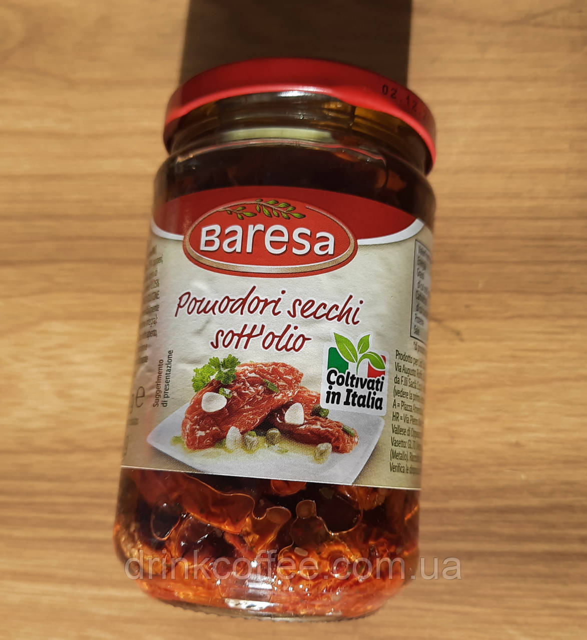 В'ялені помідори томати Baresa Poruodori secchi sott`olio Італія 285g/140g