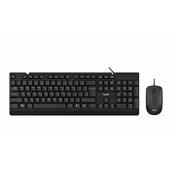 Комплект клавіатура та миша Havit HV-KB272CM Black (USB)