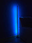 Підлоговий Кутовий LED торшер 2 м LED LED LED нічник RGB-підсвітка два типи керування, фото 5
