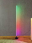 Підлоговий Кутовий LED торшер 2 м LED LED LED нічник RGB-підсвітка два типи керування, фото 8