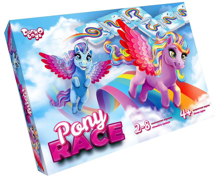 Настольная игра Danko Toys Pony Race (G-PR-01-01) - фото 1 - id-p1703510068