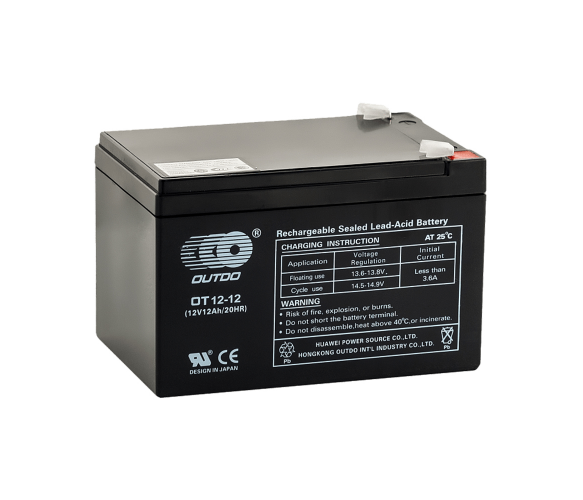 Аккумуляторная батарея 12V 12Ah Outdo AGM (12V12AH/20HR)