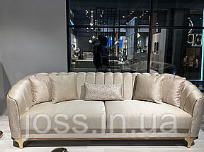 Диван італійський розкладний 230х95х84см JOSS Амбер, фото 3