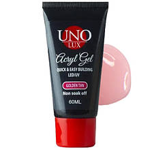 Полігель (акригель) 60 мл. для нарощування та зміцнення нігтів Golden tan