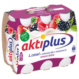 Aktiplus Ягідний йогурт 6x100 г