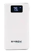 Внешний аккумулятор PowerBank Syrox PB107 20000mAh /2 USB/ Type-C/ microUSB/ White /
