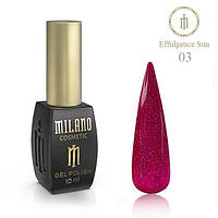 Світловідбиваючий гель-лак Effulgence Sun #03 Milano Cosmetic, 10 мл