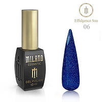 Світловідбиваючий гель-лак Effulgence Sun #06 Milano Cosmetic, 10 мл