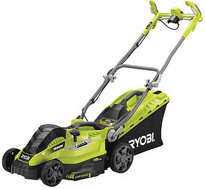 Ryobi Газонокосарка RLM15E36H електрична, 1500 Вт, 36 см, EasyEdge, 20-70 мм, 45 л