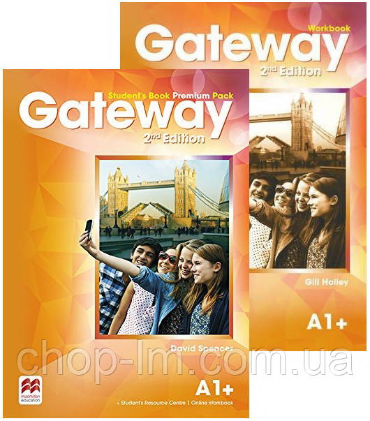 Комплект Gateway Second Edition A1+ Student's Book Premium Pack + Workbook (Підручник + зошит)