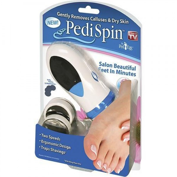 Пристрій для догляду за ступнями ніг Pedi Spin