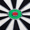 Дартс із сизалю WinMax Match Play G491 професійний 45cм 6 дротиків Profi Мішень в офіс, фото 6