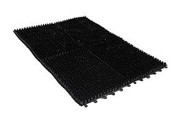 Килимок для підлоги (ціна за 4 секції) 540х400х15 мм чорний (ПолімерАгро)