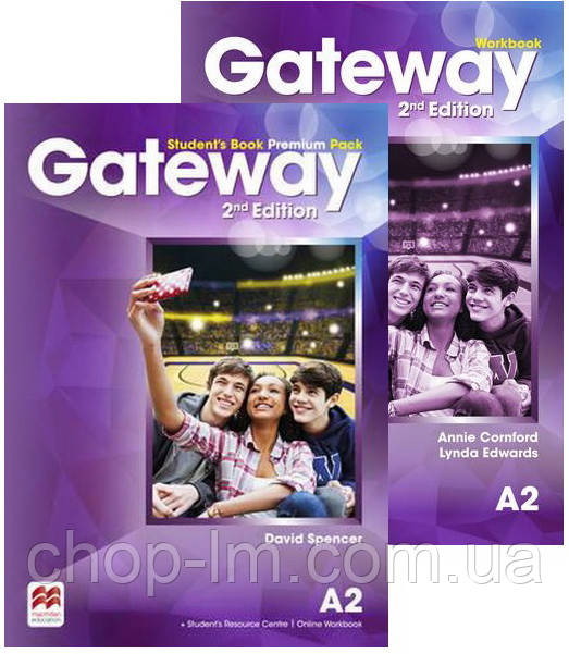 Комплект Gateway Second Edition A2 Student's Book Premium Pack + Workbook (Підручник + зошит)