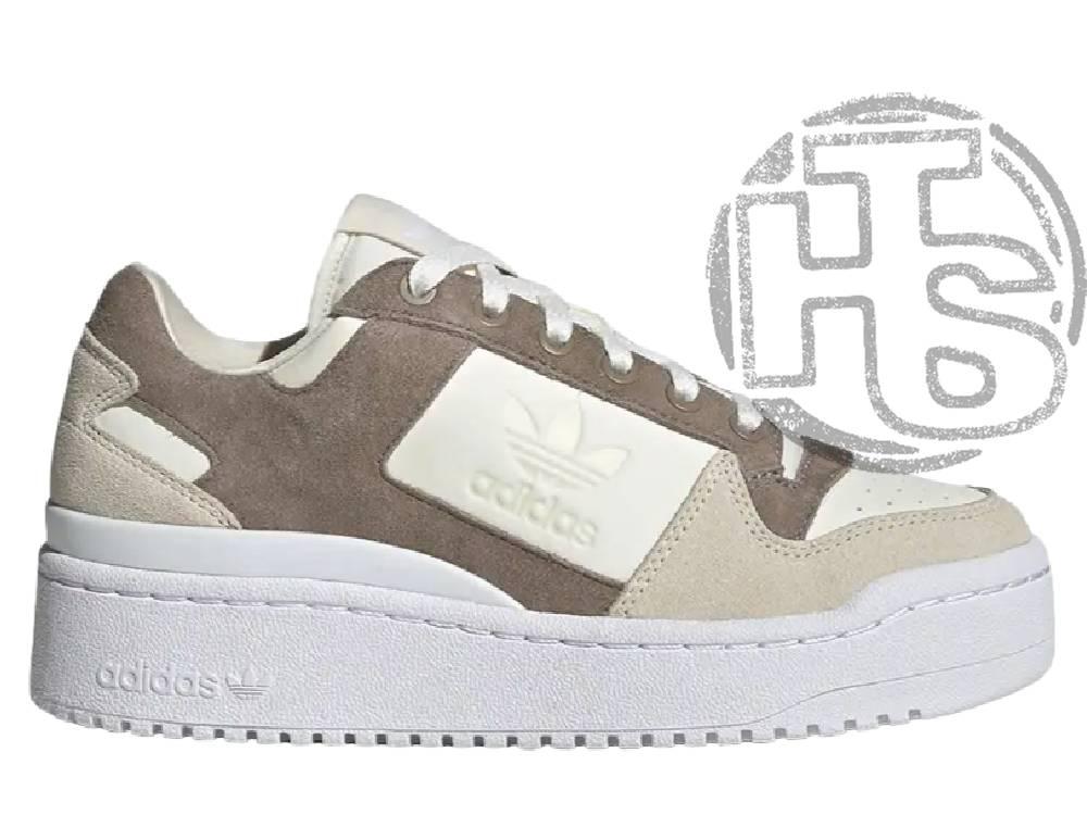 Жіночі кросівки Adidas Forum Bold Brown White Beige ALL09128